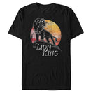 Men's Lion King Artistic King of Pride Lands T-Shirt