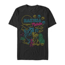 Men's Lion King Retro Neon Trio T-Shirt