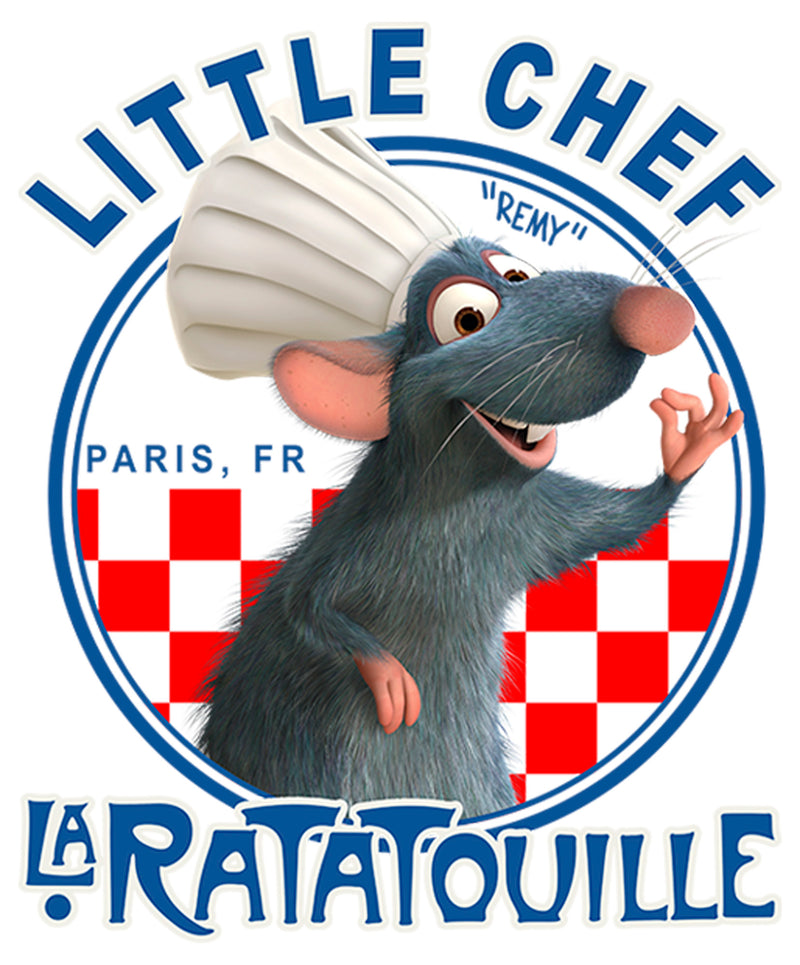 Men's Ratatouille Little Chef Remy Circle Long Sleeve Shirt