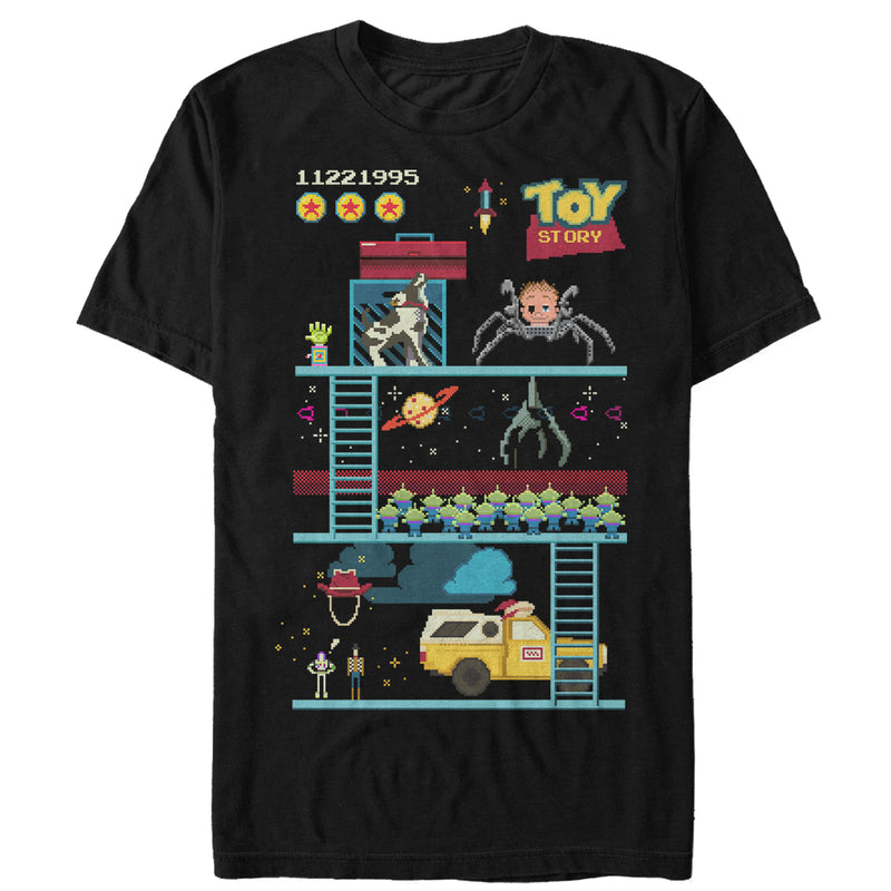 Men's Toy Story Video Game Doll Spider T-Shirt