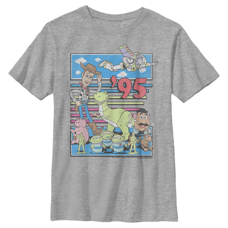 Boy's Toy Story Retro Best Friend Toys T-Shirt