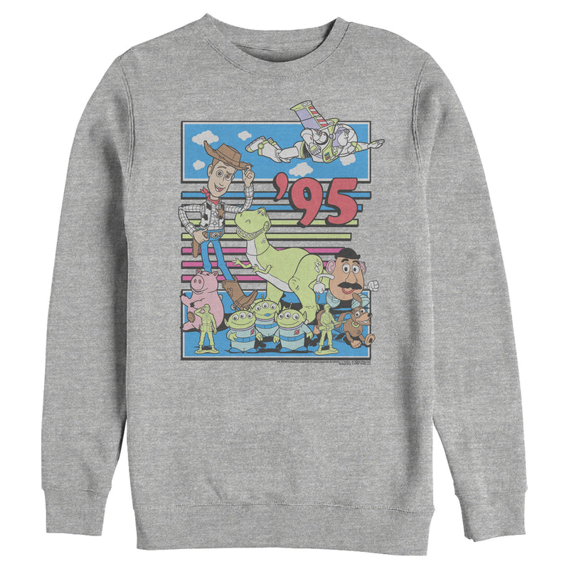 Men's Toy Story Retro Best Friend Toys Sweatshirt