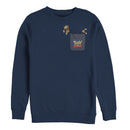 Men's Toy Story Slinky Dog Pocket Print Sweatshirt