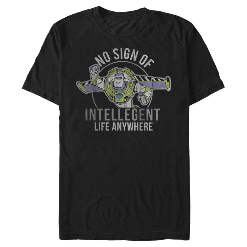 Men's Toy Story Buzz No Sign Of Intelligent Life T-Shirt