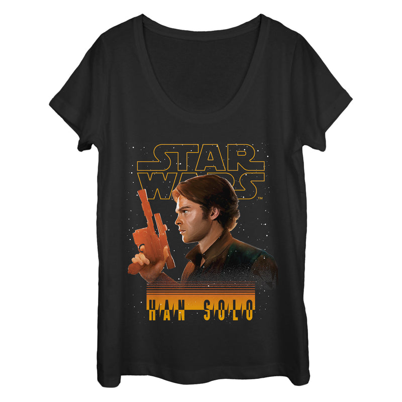 Women's Solo: A Star Wars Story Han Profile Scoop Neck