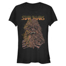 Junior's Solo: A Star Wars Story Chewie Hair Cartoon T-Shirt