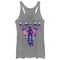 Women's Solo: A Star Wars Story L3-37 Neon Triangle Racerback Tank Top