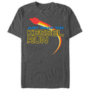 Men's Solo: A Star Wars Story Made the Kessel Run Rainbow T-Shirt