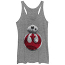 Women's Star Wars The Last Jedi BB-8 Rebel Symbol Racerback Tank Top