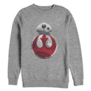 Men's Star Wars The Last Jedi BB-8 Rebel Symbol Sweatshirt