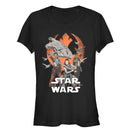 Junior's Star Wars The Last Jedi Rebel Trio T-Shirt