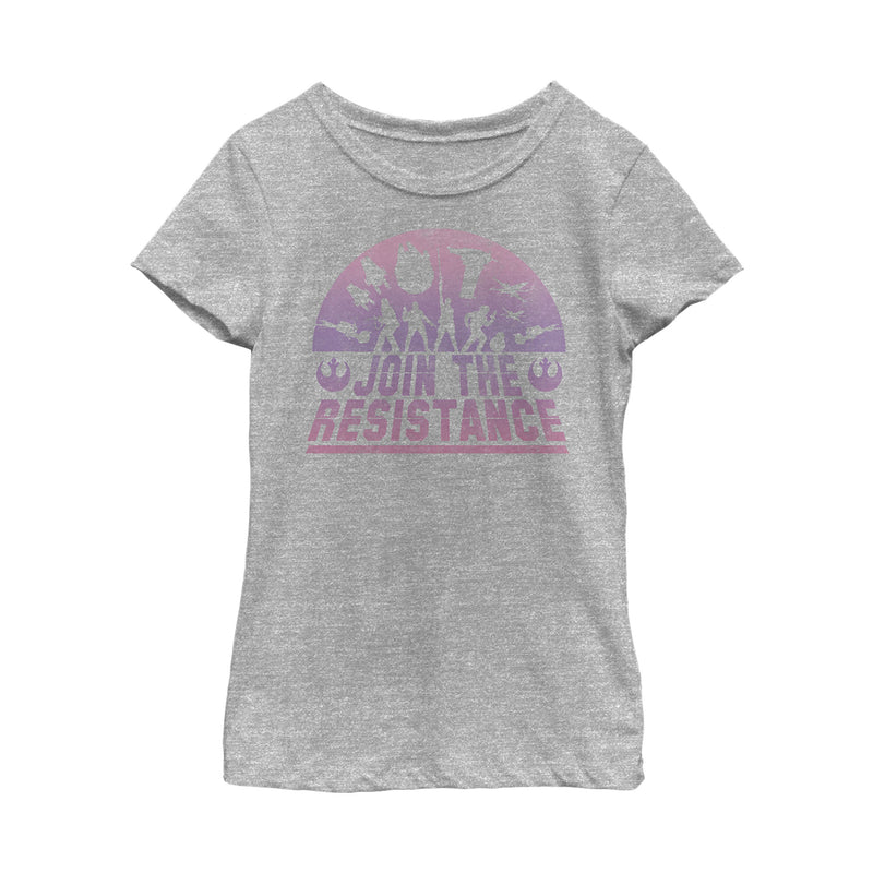 Girl's Star Wars The Last Jedi Join Silhouette T-Shirt