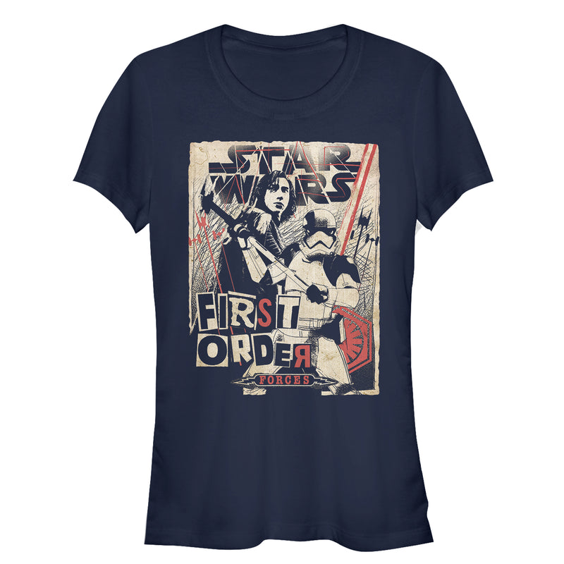 Junior's Star Wars The Last Jedi First Order Forces T-Shirt
