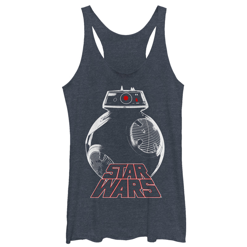 Women's Star Wars The Last Jedi Droid Racerback Tank Top