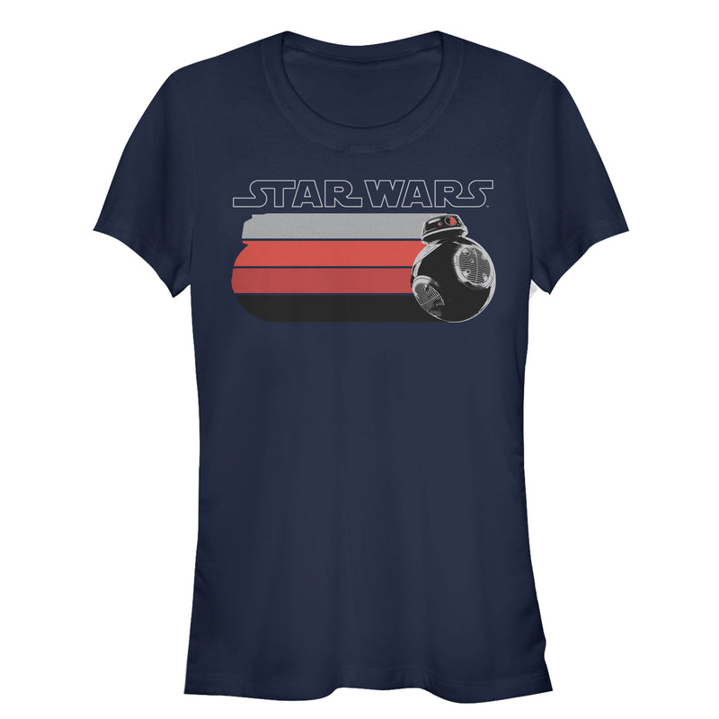 Junior's Star Wars The Last Jedi Droid Streak T-Shirt