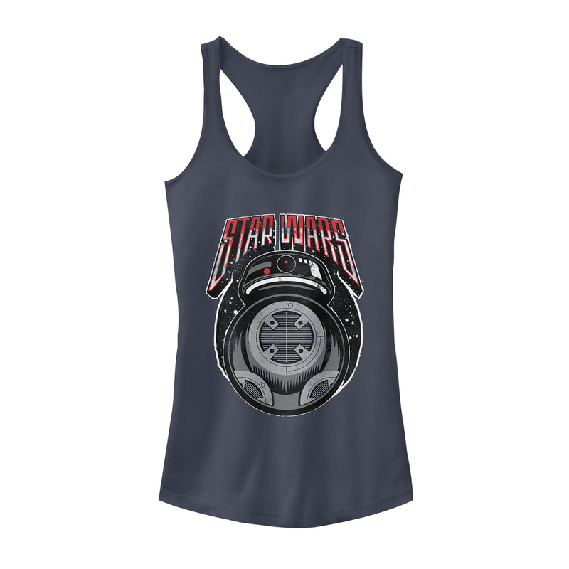 Junior's Star Wars The Last Jedi Retro BB-9E Racerback Tank Top