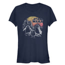 Junior's Star Wars The Last Jedi Porg Sunset T-Shirt