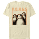 Men's Star Wars The Last Jedi Porg Faces T-Shirt