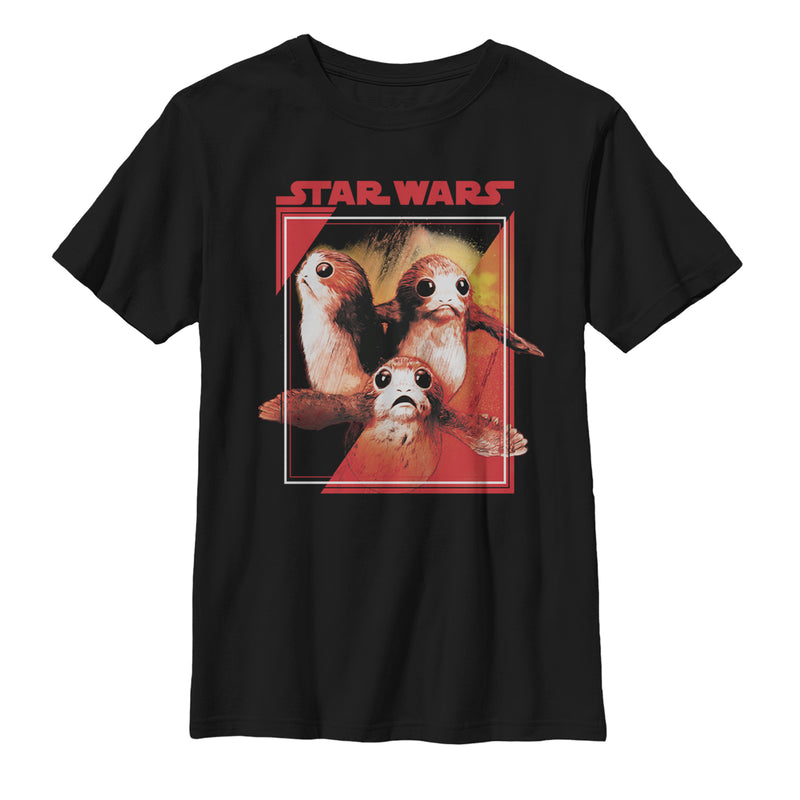 Boy's Star Wars The Last Jedi Porg Wings T-Shirt