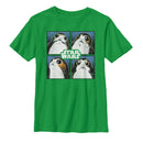 Boy's Star Wars The Last Jedi Porg Square T-Shirt