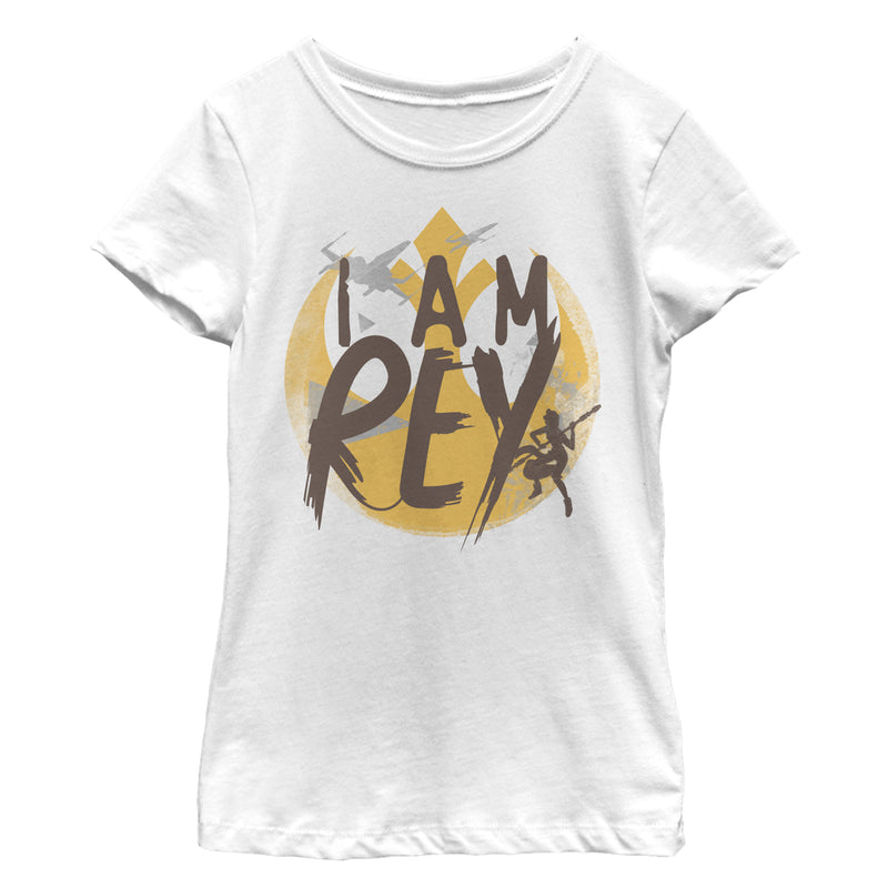 Girl's Star Wars Forces of Destiny I Am Rey T-Shirt