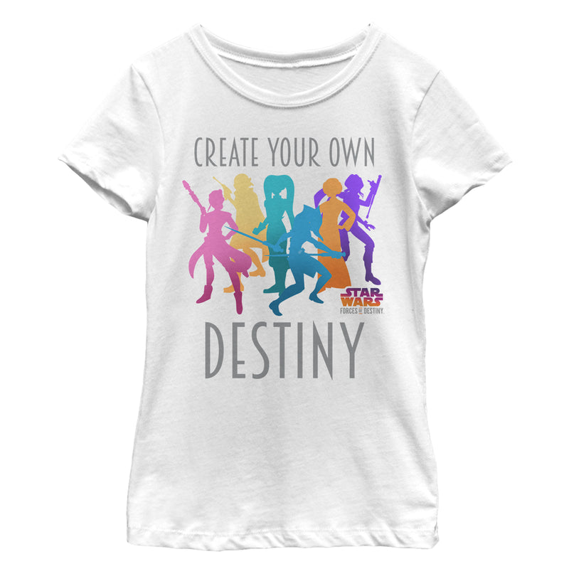 Girl's Star Wars Forces of Destiny Create Destiny T-Shirt