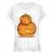 Junior's Star Wars The Force Awakens Halloween BB-8 Pumpkin T-Shirt