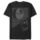 Men's Star Wars Printer Streak Death Star T-Shirt