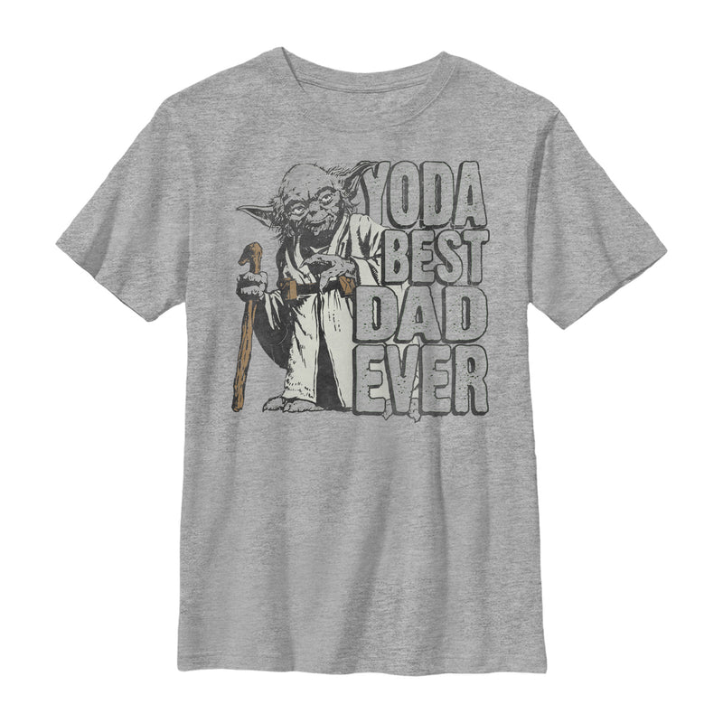 Boy's Star Wars Father's Day Yoda Best T-Shirt