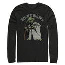 Men's Star Wars Yoda Best Dad Ever Long Sleeve Shirt