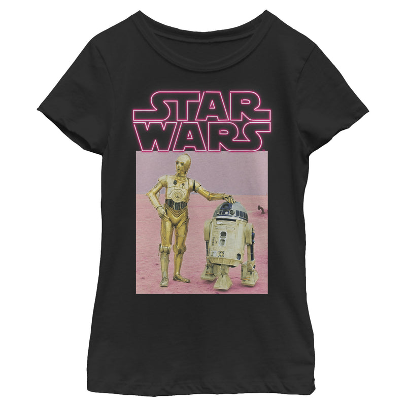 Girl's Star Wars Droid Buddies T-Shirt