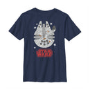 Boy's Star Wars Millennium Falcon Cartoon T-Shirt