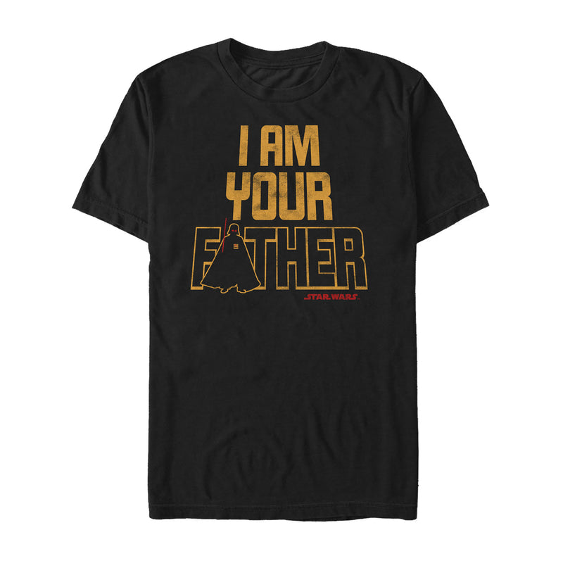 Men's Star Wars I Am Your Father Vader Pyramid T-Shirt