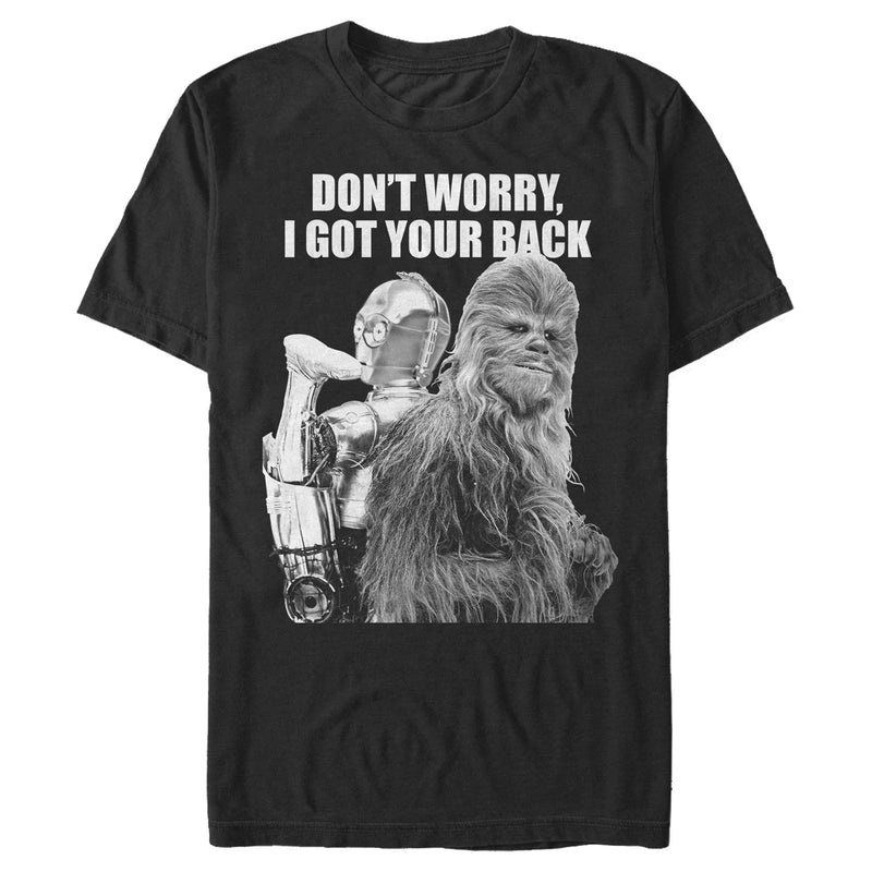 Men's Star Wars Chewie C-3PO Got Your Back T-Shirt