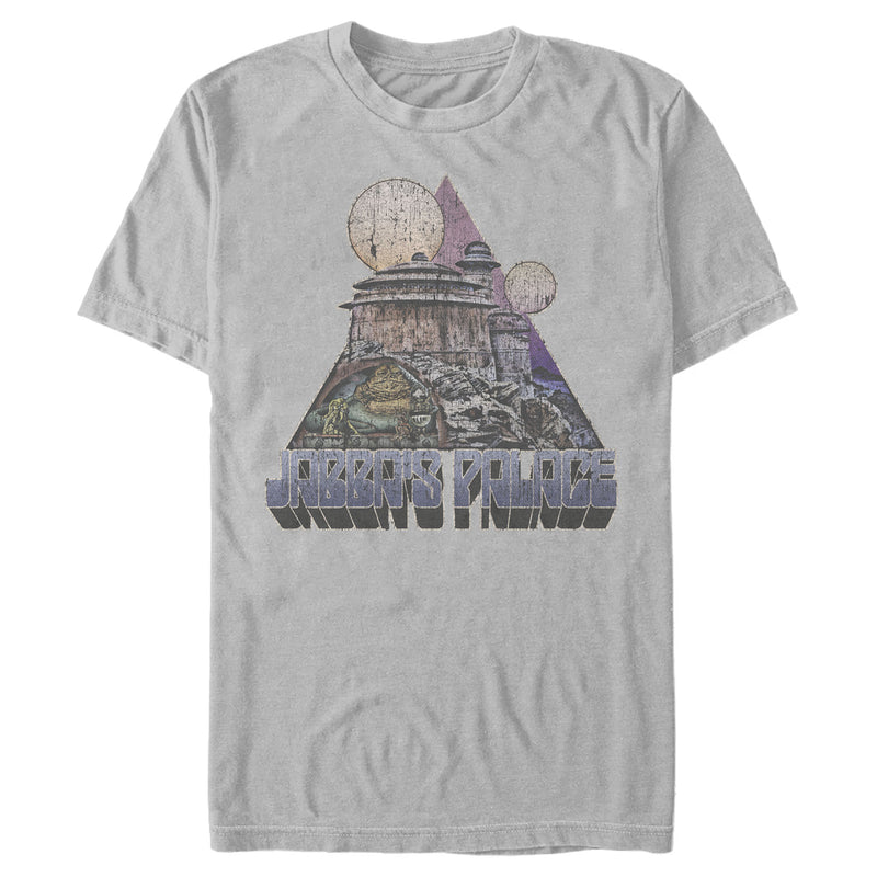 Men's Star Wars Jabba's Palace Weathered Collage T-Shirt