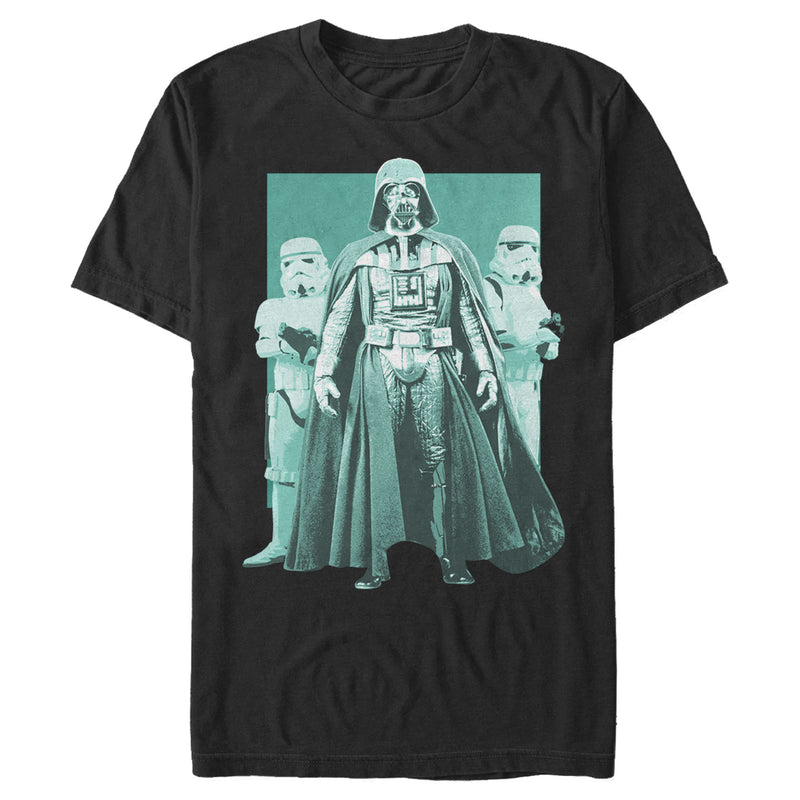 Men's Star Wars Vader Faded Poster T-Shirt