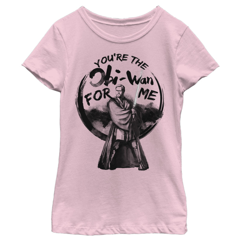 Girl's Star Wars You're the Obi-Wan For Me T-Shirt