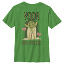 Boy's Star Wars Valentine's Day Yoda One for Me T-Shirt