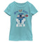 Girl's Star Wars Valentine's Day R2-D2 Too Cute T-Shirt