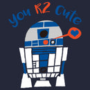 Women's Star Wars Valentine's Day R2-D2 Too Cute T-Shirt