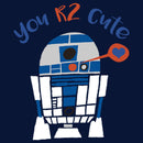 Boy's Star Wars Valentine's Day R2-D2 Too Cute T-Shirt