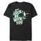 Men's Star Wars St. Patrick's Day May Luck Be With You Clover T-Shirt
