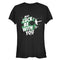 Junior's Star Wars St. Patrick's Day May Luck Be With You Clover T-Shirt
