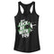 Junior's Star Wars St. Patrick's Day May Luck Be With You Clover Racerback Tank Top