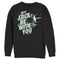 Men's Star Wars St. Patrick's Day May Luck Be With You Clover Sweatshirt