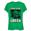 Junior's Star Wars St. Patrick's Day Yoda Good to Be T-Shirt