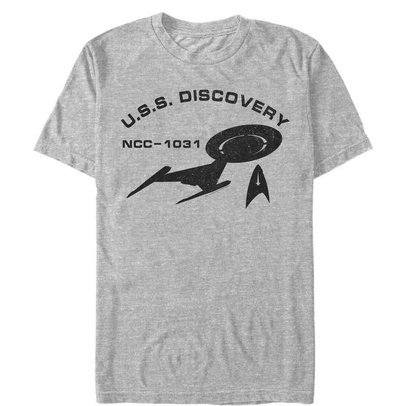 Men's Star Trek: Discovery USS Discovery NCC-1031 Outline T-Shirt