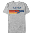 Men's Star Trek: Discovery Retro Rainbow Streak T-Shirt