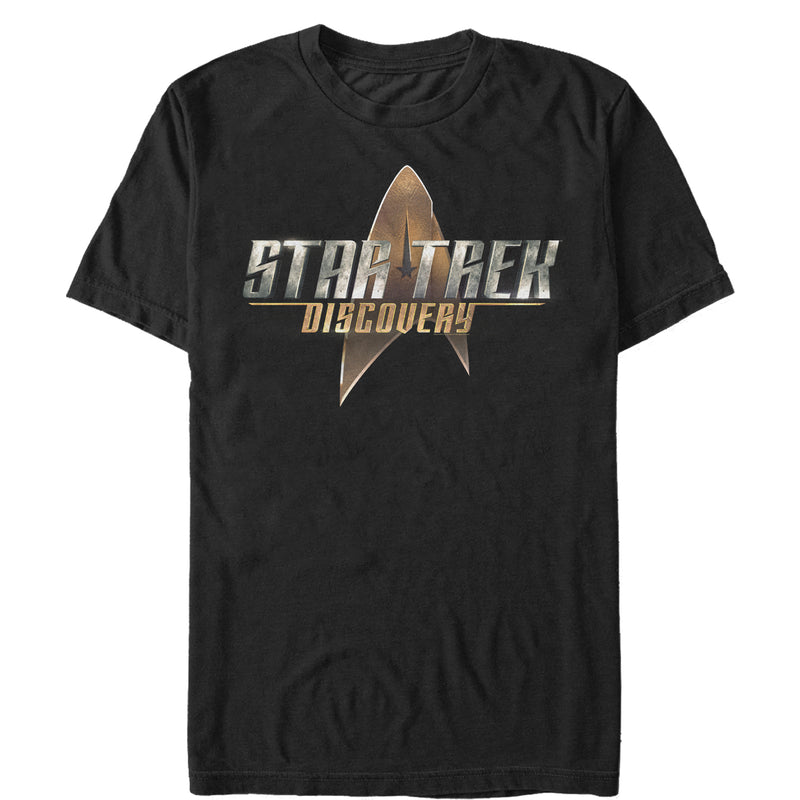 Men's Star Trek: Discovery Starfleet Title Logo T-Shirt