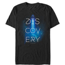 Men's Star Trek: Discovery USS Discovery Galaxy Warp Speed T-Shirt
